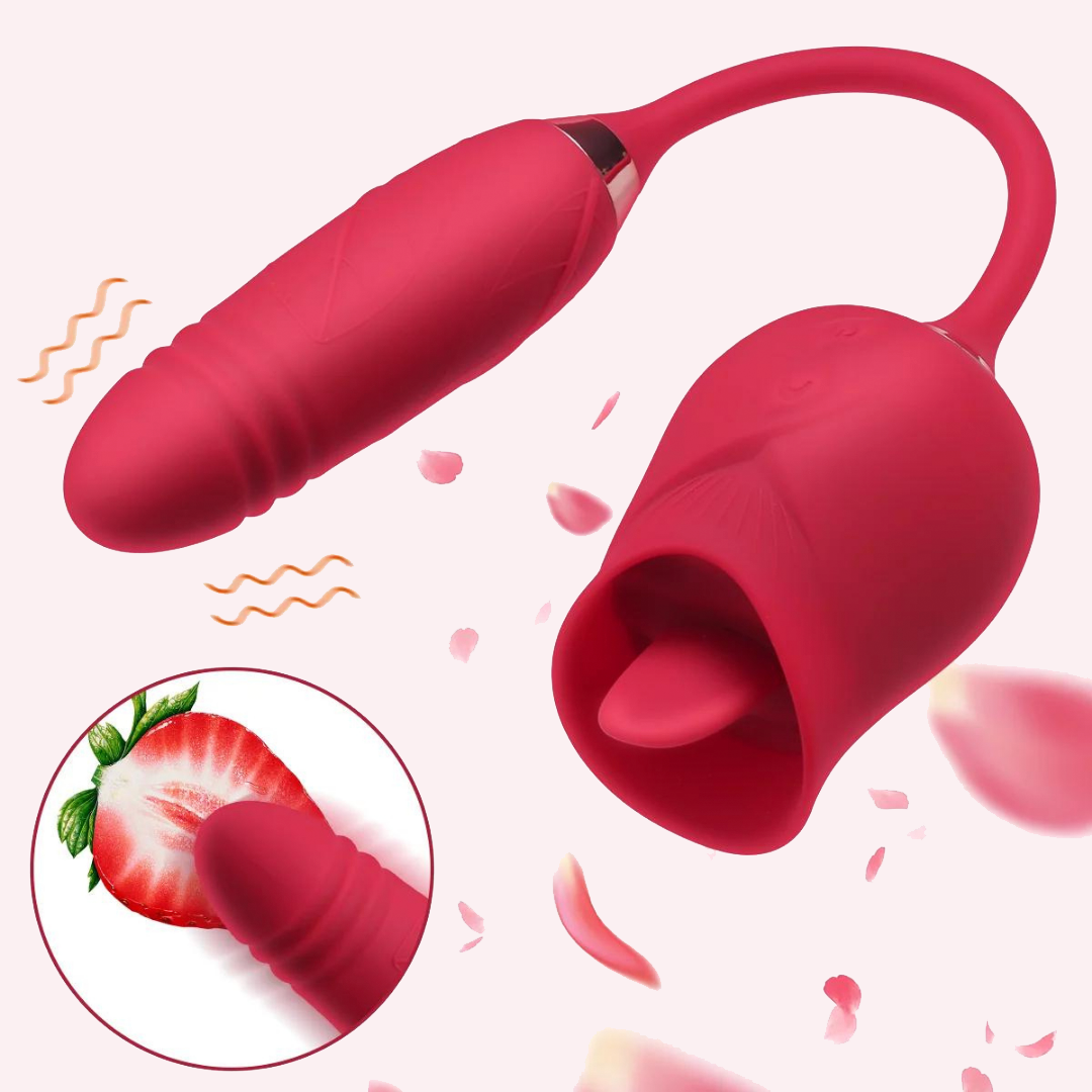 Pleasure sucking vibrator