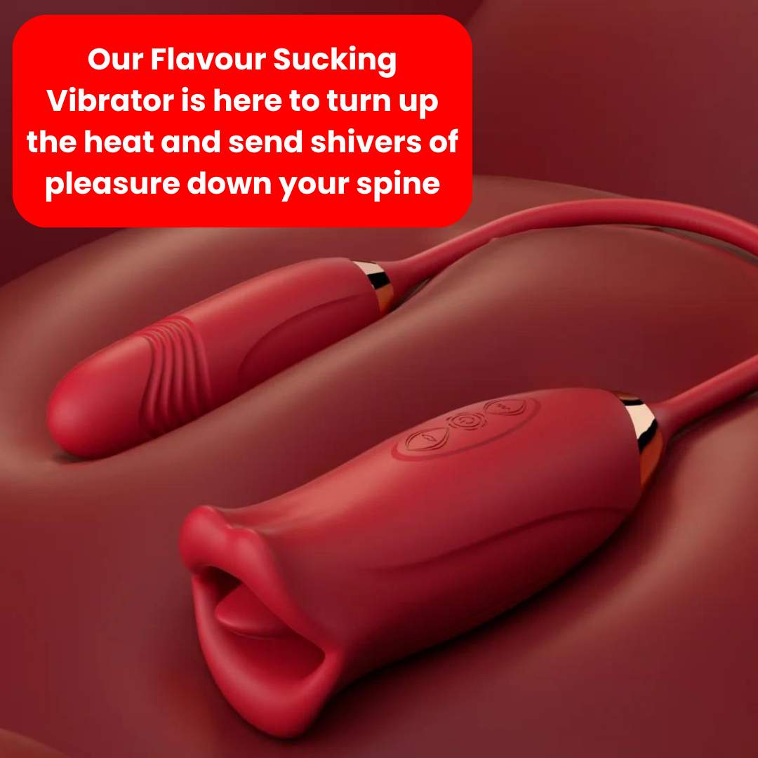 Pleasure sucking vibrator